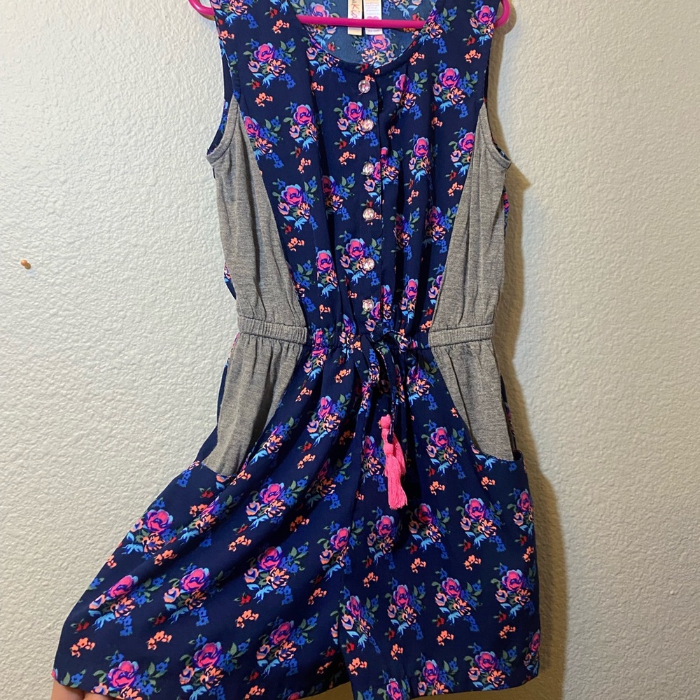 Japan kids floral romper 10